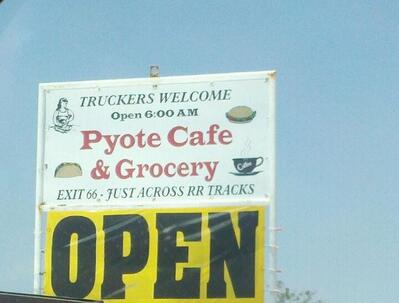 Pyote cafe