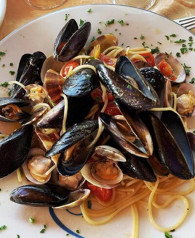 Ristorante L' Asteria Blu - Noleggio barche Pontoon Boat Siracusa