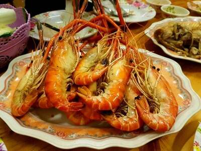 ร้านบางคล้าเมี่ยงปลาเผา