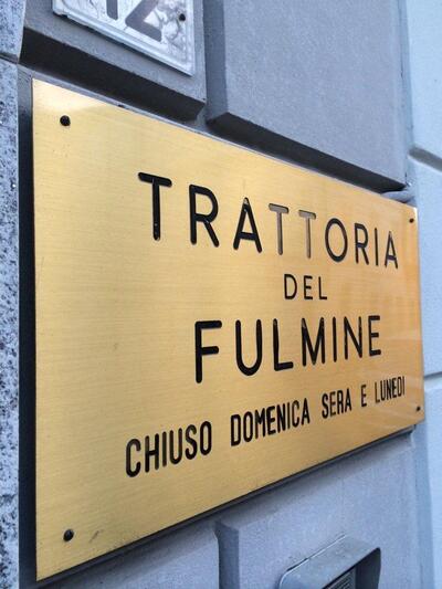 Trattoria Del Fulmine