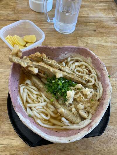 うどん・そば 鬼瓦