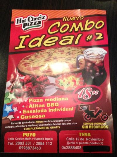 Hut Chee'se Pizza