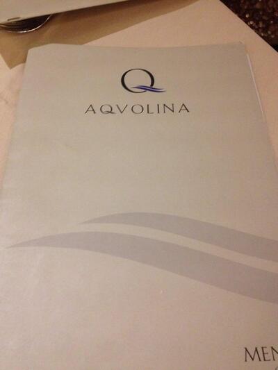Aqvolina Restaurant & Lounge Bar