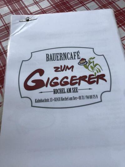 Stubencafe zum Giggerer Hanf Markus - FERMÉ