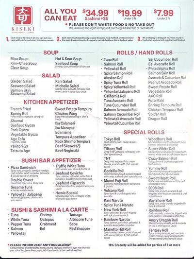 Kiseki Sushi Hibachi & Lounge