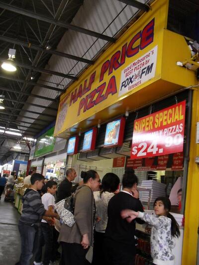 Vinnies Pizza Preston Market