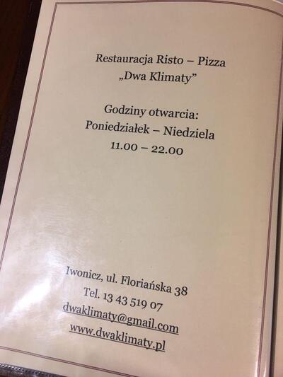 Risto-Pizza Dwa Klimaty