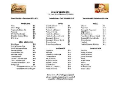 Kennyz's Hot Dogs