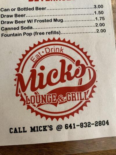 Mick’s Lounge & Grill