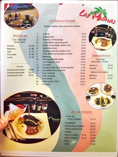 Las Palmas Carnicería, Pupusería & Taquería