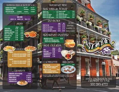 Bourbon Street Deli - Crowley