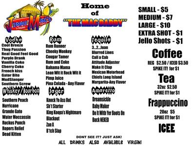 Jimmy Mac's Daiquiri Shack