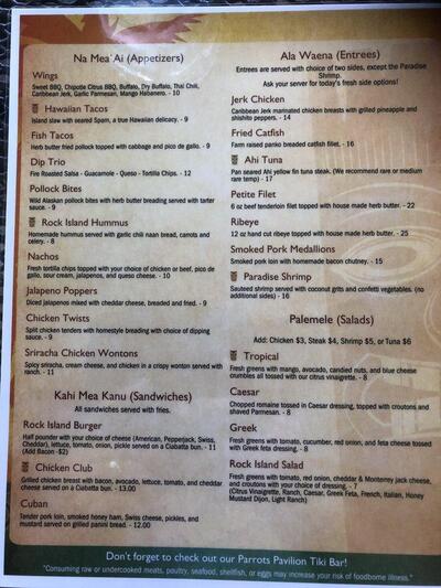 Rock Island Grill and Tiki Bar