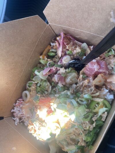 Jimmy's poke and sushi burrito 2