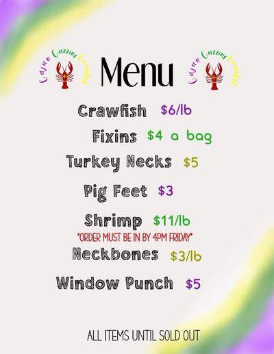 Cajun Cuzzins Crawfish