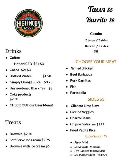 High Noon Tacos LLC Boulder, Utah