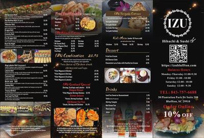 IZU Hibachi and Sushi
