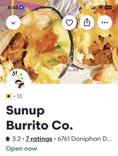 Sunup Burrito