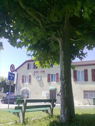 Restaurant de la Gare. Salle au 1 - er etage