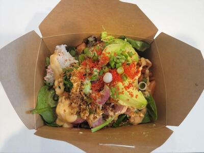 Jimmy's poke and sushi burrito 2
