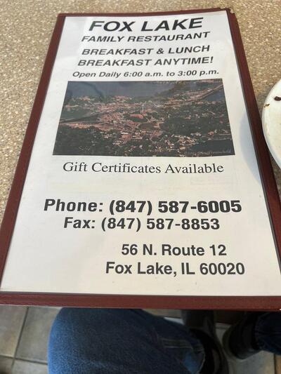 Fox Lake Family Restaurant