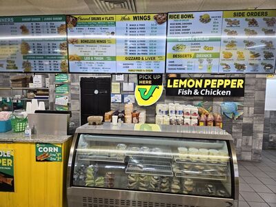 Lemon Pepper Fish and Chicken