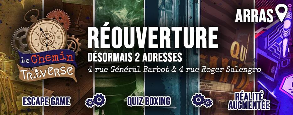Le Chemin de Traverse - Escape Game Salengro, Arras - Critiques de