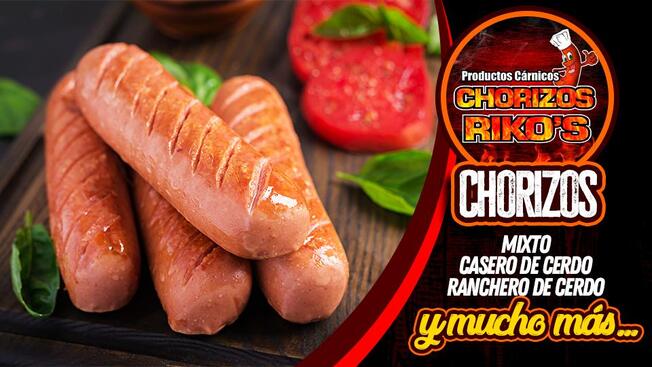 Carta de CHORIZOS RIKO'S - Chorizo Mixto - Chorizo Casero de Cerdo ...
