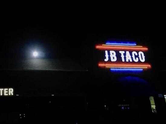 Menu at JB TACO restaurant, Richardson