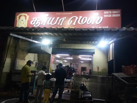 Mess Near Chithode Menu at SURYA MESS, Chithode