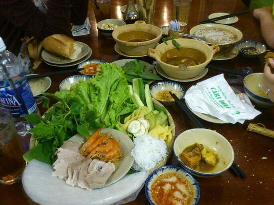Menu at Cà Rề cafe, Ho Chi Minh City