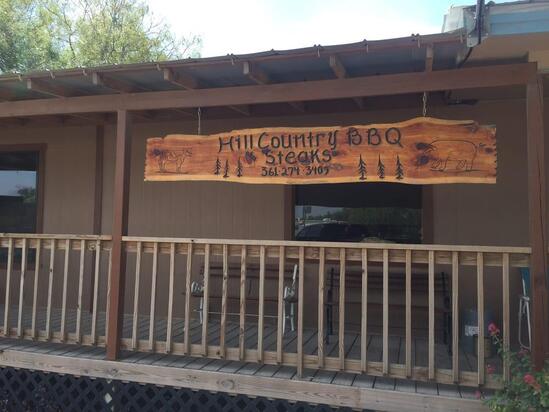 Menu at Hill Country Bbq, Tilden, 508 Elm St