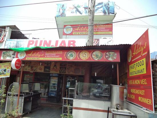 Menu at Addy's Fast Food & Restaurant, Zirakpur, Booth 12