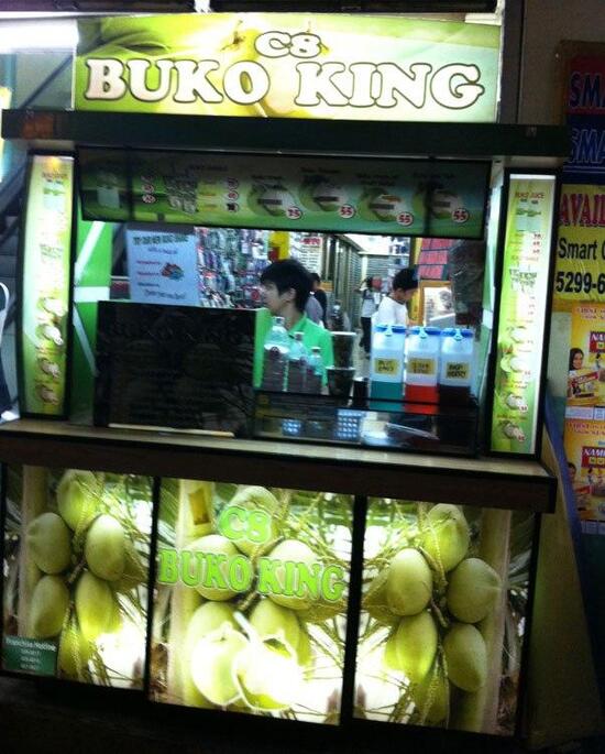Menu at C8 Buko King pub & bar, Quezon City