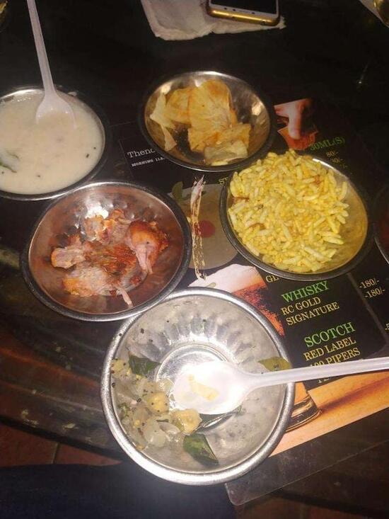 Menu at Thendral Bar, Coimbatore