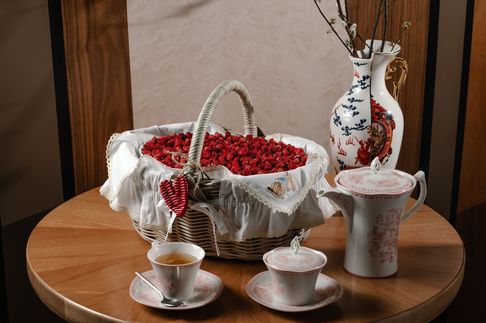 Корзинка земляники