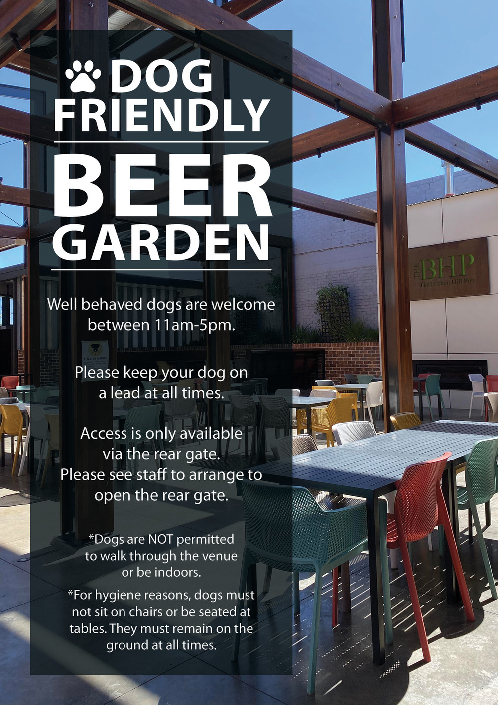 Dog Friendly Beer Garden